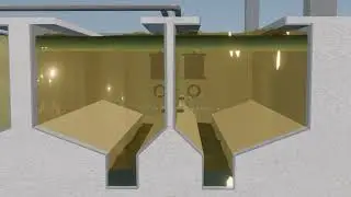 Wastewater Treatment Facility Grit Chamber (Sound 🔊)