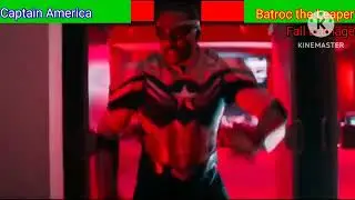 Captain America vs Batroc the Leaper with healthbars / Building fight