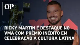 Ricky Martin &eacute; destaque no VMA com pr&ecirc;mio in&eacute;dito em celebra&ccedil;&atilde;o &agrave; cultura latina