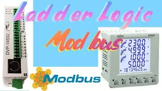 Modbus communication between delta PLC and selec Energy meter (Program)