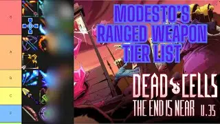Dead Cells 3.5 RANGED Weapons Tier List | Going over all the weapons in the final update w/ gameplay