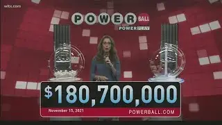 Powerball: Monday, November 15, 2021