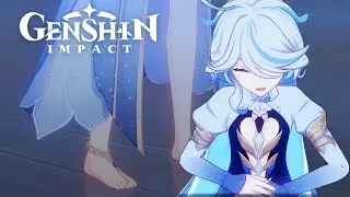 Focalors Appearance Cutscene Animation | Archon Quest 5 Masquerade Of The Guilty| Genshin Impact 4.2