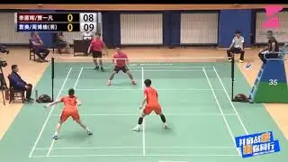 Hight light Jia Yi Fan/Li Yin Hui Vs Male Province Men Doubles.