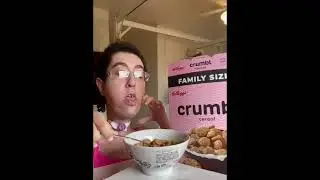 Crumbl chocolate chip cookies cereal review