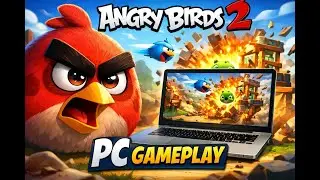 Playing Angry Birds 2 on PC 😱 | Fun Gameplay & Crazy Moments