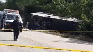 Mexico tour bus crash: Eight Americans among the dead