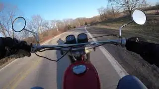1972 Suzuki ts250 February ride
