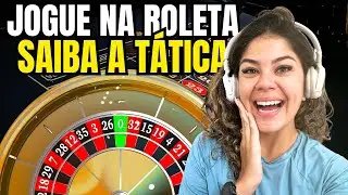 🎡APRENDA A T&Aacute;TICA DA ROLETA AO VIVO💰