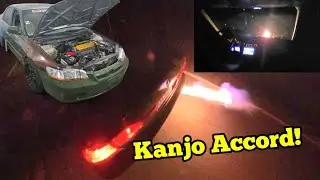 НОЧЬЮ РАЗБИРАЮ ВЕСЬ ДВИГАТЕЛЬ HONDA ACCORD С ЗАМЕНОЙ H23A! | ПЛАМЯ И VTEC!
