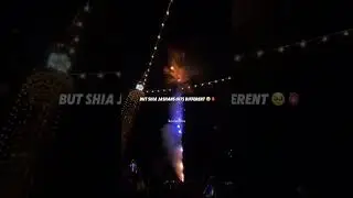But Shia Jashans Hits different 🫀❤️&zwj;🔥#foryou #video ##viralreels #iran #iraq #najaf #karbala
