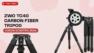 ZWO TC40 Carbon fiber tripod | Vorion Scientific India