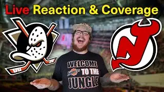 LIVE: Ducks vs Devils | Huge Interconference Battle