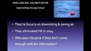 Postal Benefit Review Explanation Video