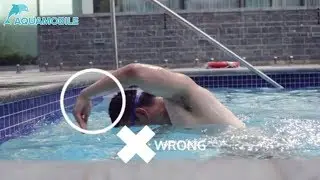 How to Swim Freestyle: How to Correct a Bent Wrist