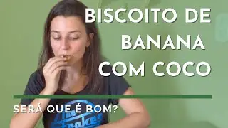Biscoito de Banana e Coco | Será que é bom? Receita da @giallozafferano