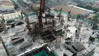 WOW | DRONE SHOTS | CONSTRUCTION IN PROGRESS #Architecture #Construction #Architect #Civil #Engineer