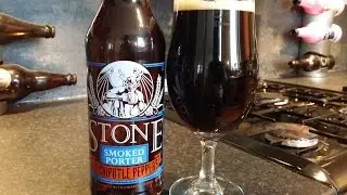 Stone Smoked Porter With Chipotle Peppers By Stone Brew Co | American Craft Beer Review