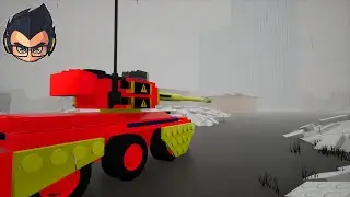 DESTROYING Brick City in the Rain! - Lego Toy Car Destruction - Brick Rigs Gameplay