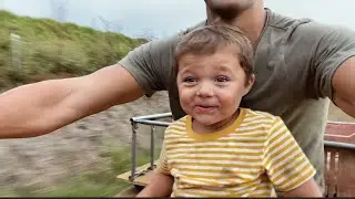 Впервые беру сына на квадроцикл!