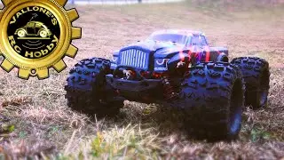 RC Eachine EAT02 ZD Racing Pirates 3 1/8 4WD Monster Truck Running Drive by Review