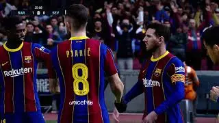 PES 2021 Barcelona vs Sevilla Legend Difficulty at last