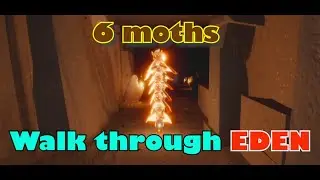 6 moths walk through EDEN : SKY : COTL