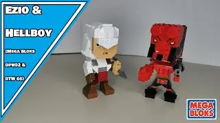 NETT, ABER MEHR AUCH NICHT! 😉 | Mega Bloks&reg; Kubros Ezio & Hellboy Review | DPH92 & DTW66 (deutsch)