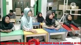 SANTRI TPQ AN NUR BAGIAN 43 HUKUM MELAFALKAN NIAT
