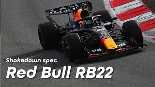 F1 2026: Red Bull RB22 shakedown first impressions