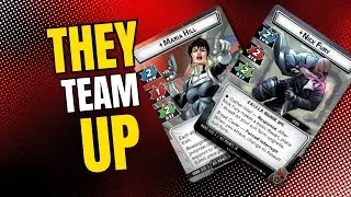 Maria Hill and Nick Fury Team Up in Marvel Champions