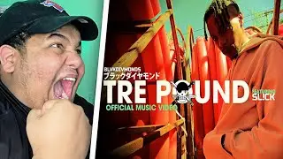 Blvk Divmonds - TRE POUND (Ft. SL!CK) (Official Music Video) | ZORO RAP(REACTION)