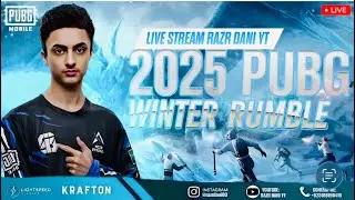 DAY-3 PMWR NATIONAL CHAMPIONSHIP TOURNAMENT 2025 | PUBG MOBILE WINTER RUMBLE LIVE STREAM #razrdaniyt