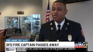 Shreveport Fire Dept. Chief Clarence Reese Jr. speaks about passing of Geoffrey Mark Allen