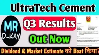 ultratech cement Q3 results 2026 | Ultratech Cement Share News Today | Ultratech Cement Result Today