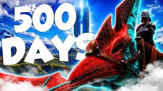 500 Days In a Modified Dropdown Cave - A Full ARK PVP Wipe Story