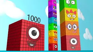 Numberblocks Standing Tall 1 - 100 - Learn to Count Big Numbers