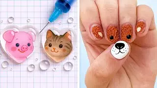 🎨 LUST AUF BASTELN? Probiere diese DIY-Kunst- & Bastelideen, die jeder machen kann! 💖🤩