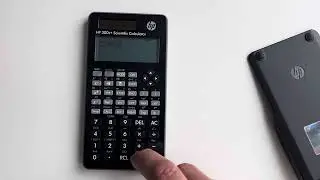 HP 300s+ scientific calculator test