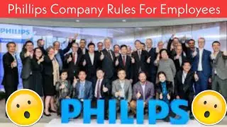Philips Company Rules For Employees | Amazing Facts | Interesting Facts #shorts