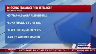 Endangered Missing Advisory issued for 17-year-old girl last seen in Oklahoma City