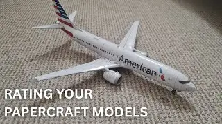 Rating YOUR Papercraft Airplane Models Ep.1