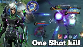 Gusion slow hand damage gameplay mobile legends