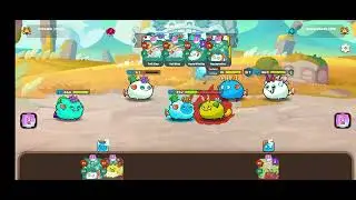 The secret Anemone Axie! Anemone level 2 with a twist vs Antenna level 2 team. Axie Classic