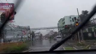 Cebu City October 2022 | Early Morning Drive to Mambaling Gym during Typhoon Paeng
