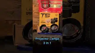 T5 PROJECTOR LAMPS 3 IN 1 I THE CAR GUYS I CAR ACCESSORIES