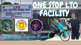 LTO One stop Extension facility in Santa Rosa Laguna Branch‼️