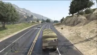 GTA 5 SECRET RARE & EXCLUSIVE BARRACKS MILITARY ARMY VEHICLE GAMEPLAY LOCATION