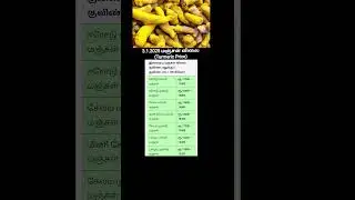 3.1.2025 மஞ்சள் விலை(Turmeric Price)