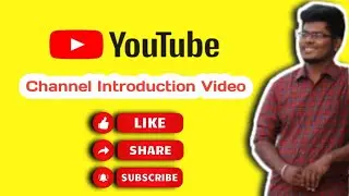 My Channel introduction 🌸 | My First YouTube Video 🍭 | முதல் பதிவு 🌞🐠
